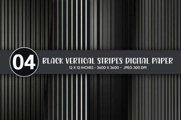 Download Black Vertical Stripes Digital Paper - Vertical stripes digital paper Collection