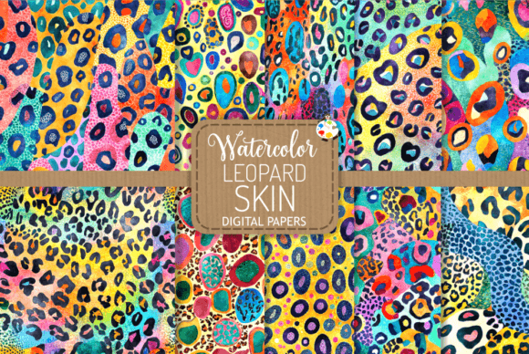 Download Funky Leopard Skin Background Patterns - Funky Collection