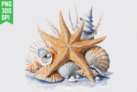 Download Starfish Coastal Seashell Clipart Sea - Starfish Collection