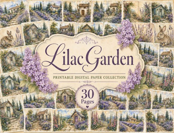 Download Watercolor Garden Journal Papers - Journal papers Collection