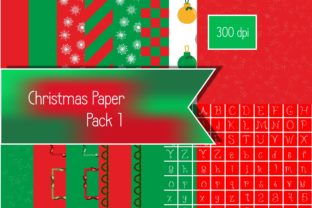 Download Christmas Scrapbook Paper Pack One - Premium Bundle